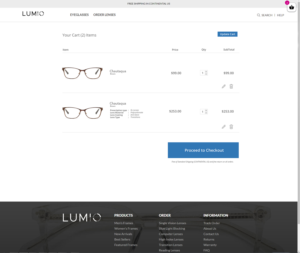 Online eyewear company needs a couple Sign-In and Product Review page designs | WordPress-Design von chipchip15