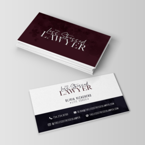 Life Coach for Lawyers Business Card Design | Business Card Design by Ana White