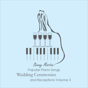 Digital Album Cover - Piano music for wedding ceremonies and receptions | CD Cover Design by 75-R-P-Z