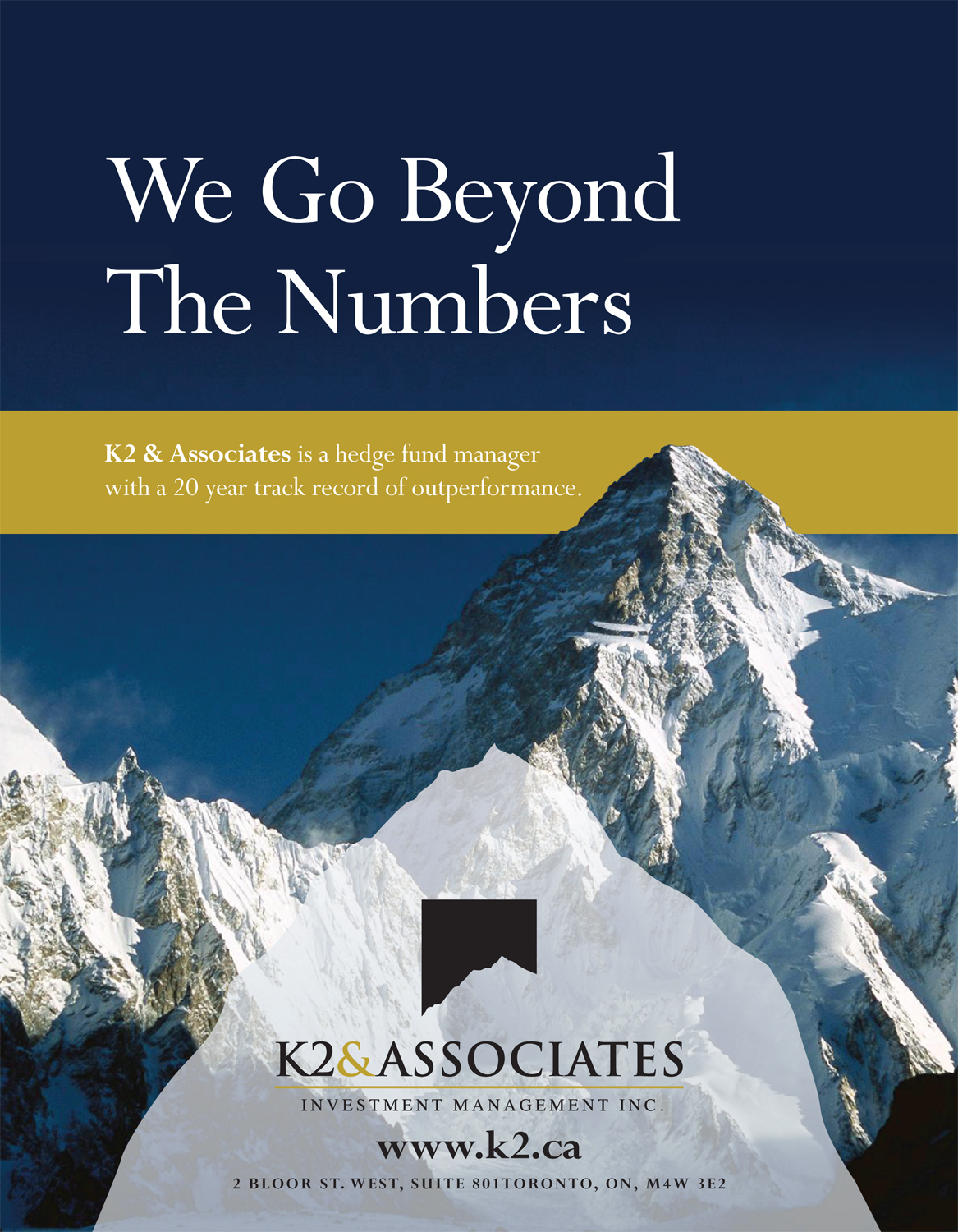 Advertisement Design by PND for K2 & Associates Investment Management Inc.  | Design #21313932