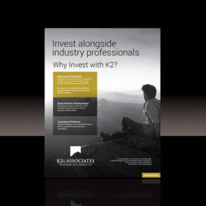 Advertisement Design by Manoj K G for K2 & Associates Investment Management Inc.  | Design #21345714