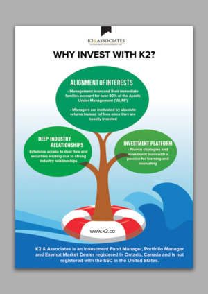 One page ad in magazine for financial services | Advertisement Design by SAI DESIGNS