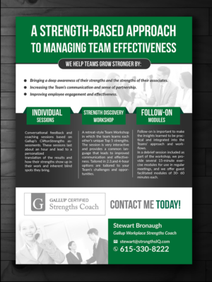 Flyer for a Business Consultant  | Flyer Design by innovative earth