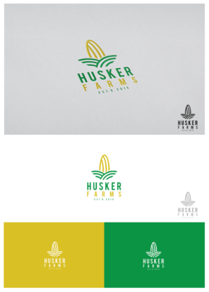 Husker Farms | Logo Design by goranvisnjic82