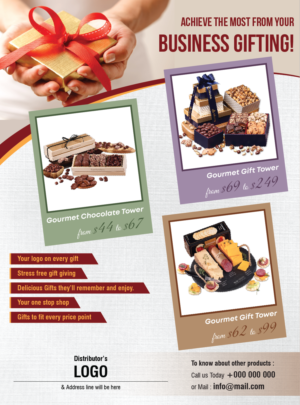 Flyer creation for holiday food gift programs | Flyer-Design von Akshar Shailesh