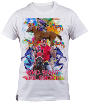 American Indian Relay Horse Racing | T-shirt Design by creative gravity