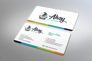 Fun, Clean Business Card For Family Focused Travel Agency | Visitenkarten-Design von MDesign