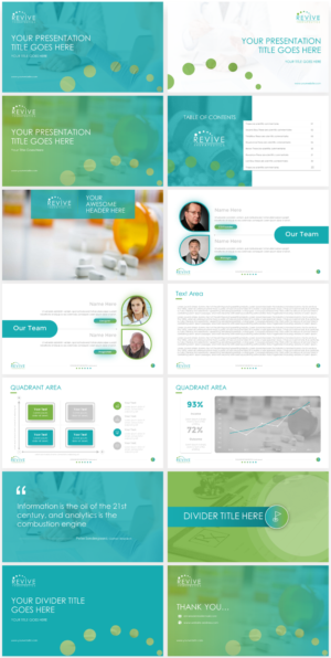 PowerPoint Template for Revive | PowerPoint-Design von Imazing