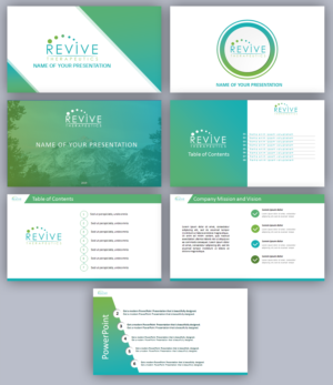 PowerPoint Template for Revive | PowerPoint-Design von IndreDesign