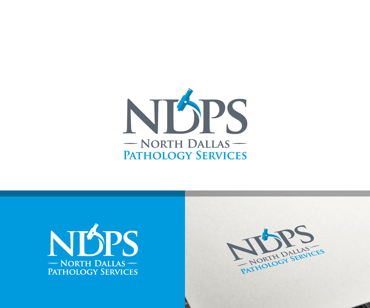 Logo-Design von Mario für North Dallas Pathology Services | Design #21334858