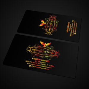 Tattoo Artist needs a personal business card designed | Business Card Design by Sandaruwan