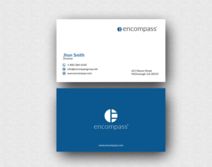 Business Card Design by naatu for Encompass Ideas | Design #21351072