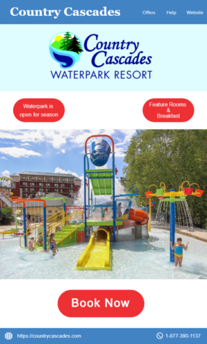 Email Marketing Design by Bharat Sati for Smoky Mountain Resorts | Design: #21367913