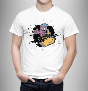 shuv | T-Shirt-Design von Slant Line Media