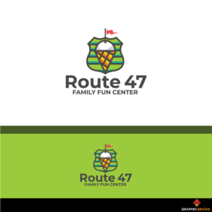 Route 47/ Family Fun Center  | Logo Design by Graphic Bricks