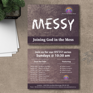 Canadian Christian Church needs design for new sermon series | Flyer Design by Viraj Perera