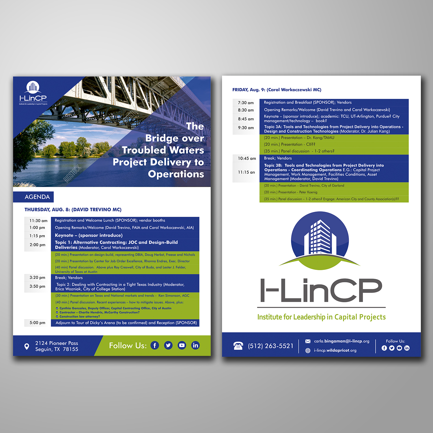 Flyer Design by ecorokerz for I-LinCP | Design #21404986