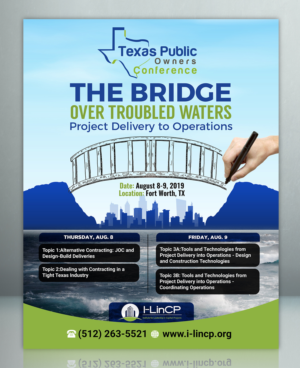 Texas Public Owner's Conference | Flyer Design by SAI DESIGNS