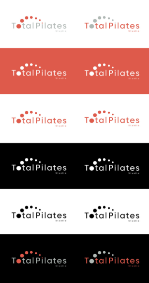 Total Pilates OR Total Pilates Studio. Our tagline is: Est. 2003 | Logo Design by Nishi 4