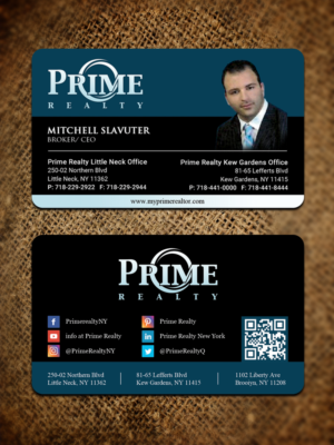 Prime Realty | Business Card Design by Sandaruwan