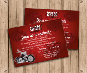 Customer Appreciation - Business Moving - Semi-Retirement Party | Einladungs-Design von AdriQ