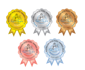 Australian Non-Toxic Awards : Needs Header and winners rosettes/badges | Graphic Design by Phouii