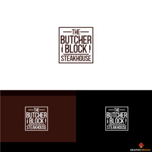 The Butcher Block  Steakhouse  | Logo Design by Graphic Bricks