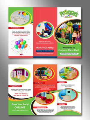 Brochure for kids Birthday Venue | Flyer Design by innovative earth