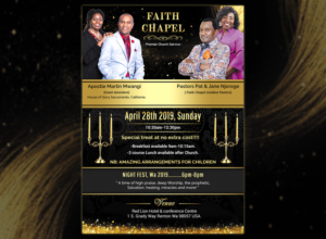 FAITH CHAPEL- Premier Church Service. | Flyer-Design von SAI DESIGNS