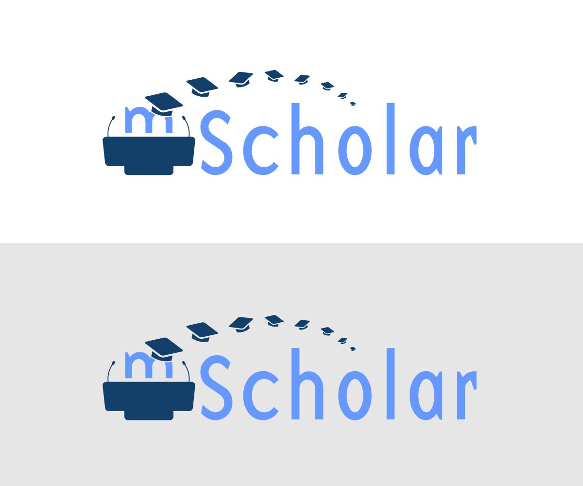 Logo Design by Tomato for mScholar | Design #21525294