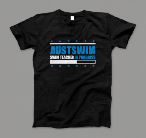 AUSTSWIM SWIM TEACHER IN PROGRESS | T-Shirt-Design von Barney Stinson