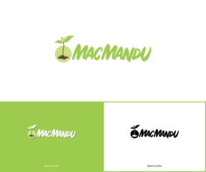 Logo Design by MoonFeather for Macmandu Nursery | Design #21467023