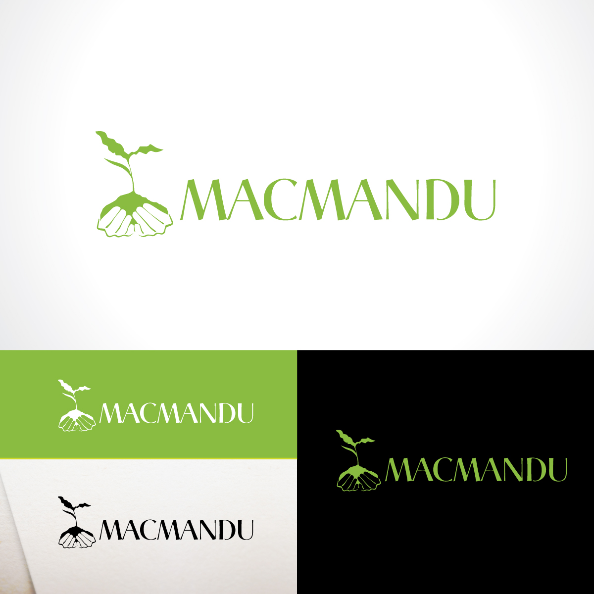 Logo Design by Kreative Fingers for Macmandu Nursery | Design: #21568356