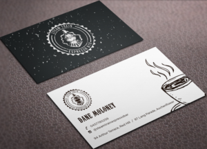 Business Cards for cafe providing speciality coffee and food  | Business Card Design by haru_ichiban