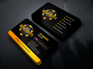 Vegas Nights Fun Casino Entertainment | Business Card Design by JK18