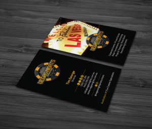 Vegas Nights Fun Casino Entertainment | Visitenkarten-Design von MDesign