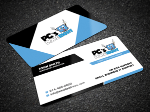 Computer repair shop  | Business Card Design by Sandaruwan