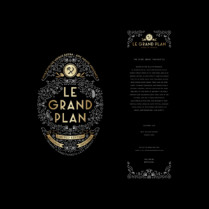 Premium Olive Oil Bottle Label  | Grafik-Design von Aistikart