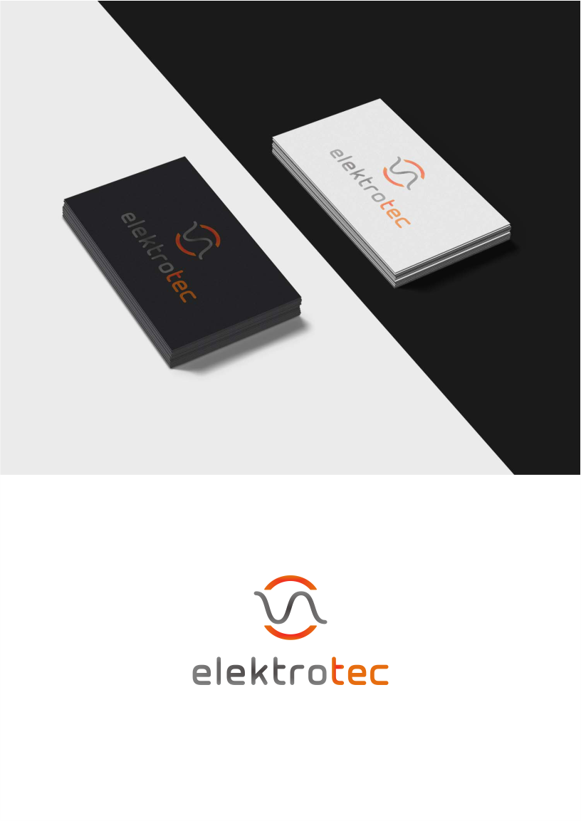 Logo and Business Card Design by NEWVIEW for Electrotec Electrical Contractors Ltd | Design #21494605