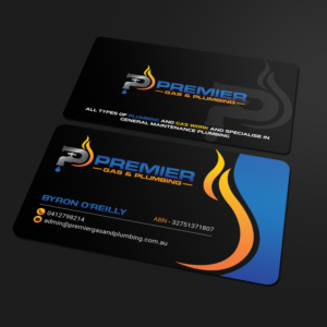 Business Card Design by Sandaruwan for Premier Gas & Plumbing | Design #21520738