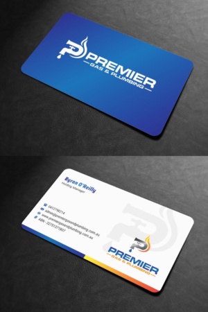 Business Card Design by INDIAN_Ashok for Premier Gas & Plumbing | Design #21532324