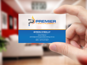 Business Card Design by Creations Box 2015 for Premier Gas & Plumbing | Design #21524408