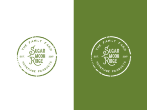 Sugar Moon Ridge established March 11, 2017 (or 3/11/2017) | Logo-Design von wonderland