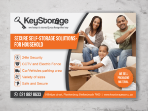 Self Storage facility in South Africa needs marketing flyers | Flyer Design by alex989