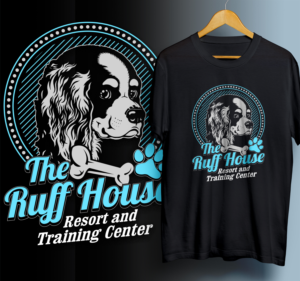 T-Shirt design for Pet Resort (dog daycare, grooming, boarding) staff and clients | T-shirt Design by 99.degree