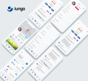 IUNGO MOBILE APP RE-DESIGN - MINIMALISTIC AND CLEAN DESIGN | App Design by AppGeek