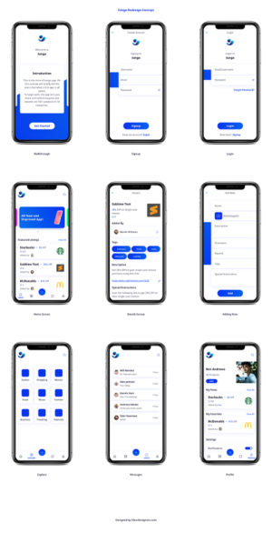 IUNGO MOBILE APP RE-DESIGN - MINIMALISTIC AND CLEAN DESIGN | App Design by 5SD solutions