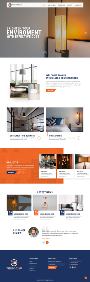 Web Design by syrwebdevelopment for DS INTEGRATED TECHNOLOGIES  | Design #21576044