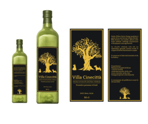 Olive Oil label for bottle | Grafik-Design von ammar_ed