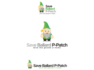 Save Ballard P-Patch / Give the gnome a home | Logo Design by Matea